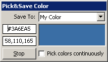 screen color picker, html color picker - color wheel